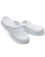 Zoccoli Da Lavoro Donna 41610 - Tomaia In Pelle, Plantare In Sughero, Suola Antiscivolo - Foto 9