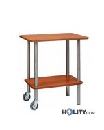 carrello-di-servizio-in-legno-e-acciaio-inox-h0930
