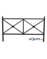barriera-di-delimitazione-in-acciaio-zincato-con-sbarre-diagonali-incrociate-h10993