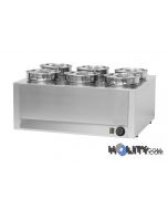 scaldavivande-bagnomaria-per-salse-con-6-contenitori-h11029