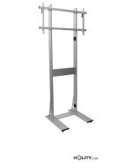 maxi-piantana-porta-tv-in-alluminio-su-piedini-h12522
