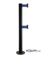 colonnina-con-doppio-nastro-con-base-fissa-h16229