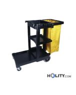 carrello-pulizia-con-portasacco-h464-206