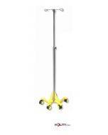 asta-portaflebo-a-2-ganci-con-base-colorata-h740-26