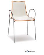 sedia-zebra-bicolore-con-braccioli-scab-h74113
