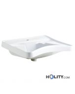 Lavabo ergonomico con poggia gomiti h9108 h9108