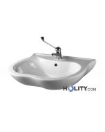 lavabo-ergonomico-in-porcellana-con-poggiagomiti-e-bordo-di-protezione-h9117