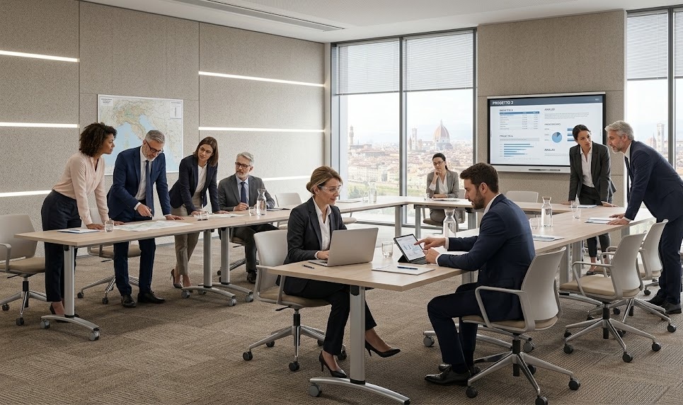 Come allestire una sala conferenze professionale: errori da evitare e soluzioni efficaci