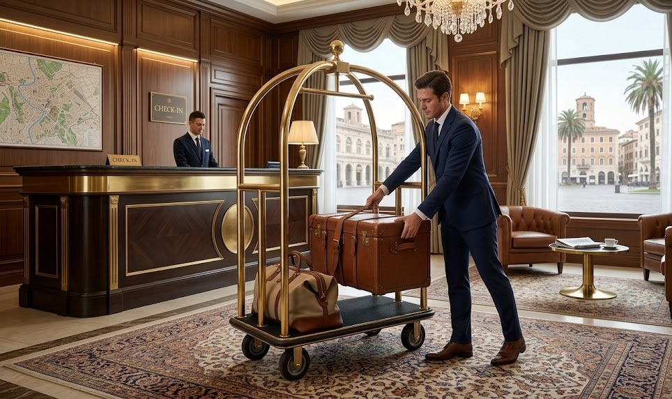Carrelli per hotel: guida completa per scegliere il modello giusto
