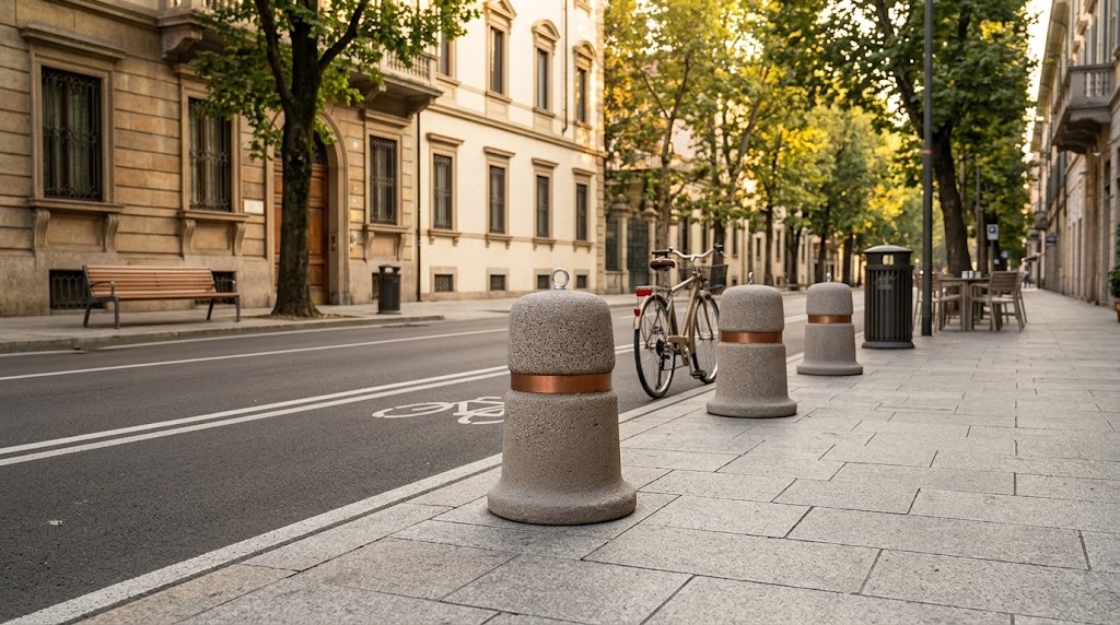 Dissuasori per arredo urbano: fissi, removibili, flessibili e anti-parcheggio