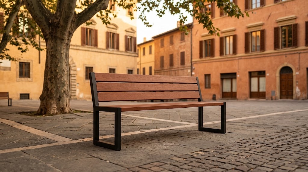 Panchine per arredo urbano: ecco come migliorano la vita