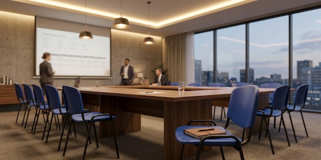 Come scegliere le sedie per sala conferenze: guida completa