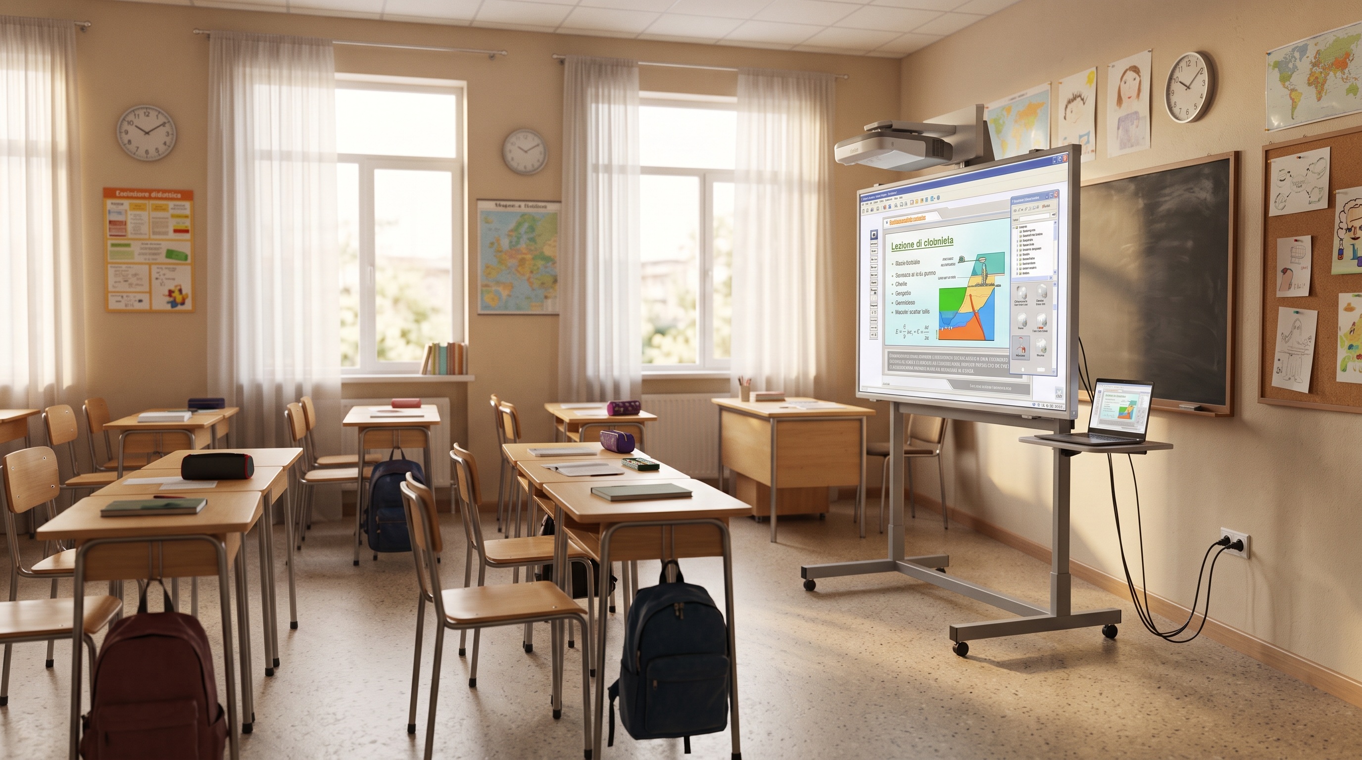 Carrelli multimediali per scuola: come scegliere e organizzare una postazione mobile