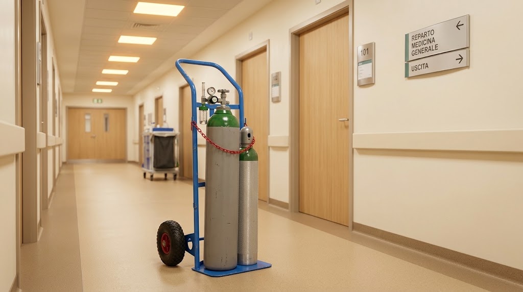 Carrelli per bombole ossigeno: guida completa alla scelta del modello professionale