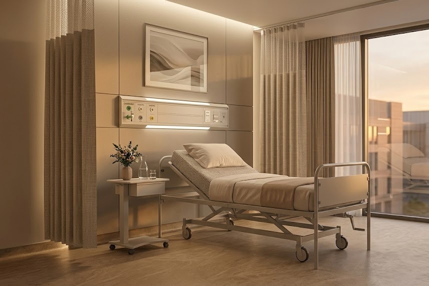 Hospital bed joint adjustment