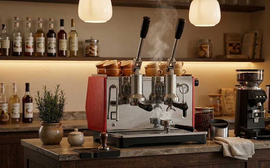 Qual è la differenza tra le macchine da caffè professionali e quelle da casa?