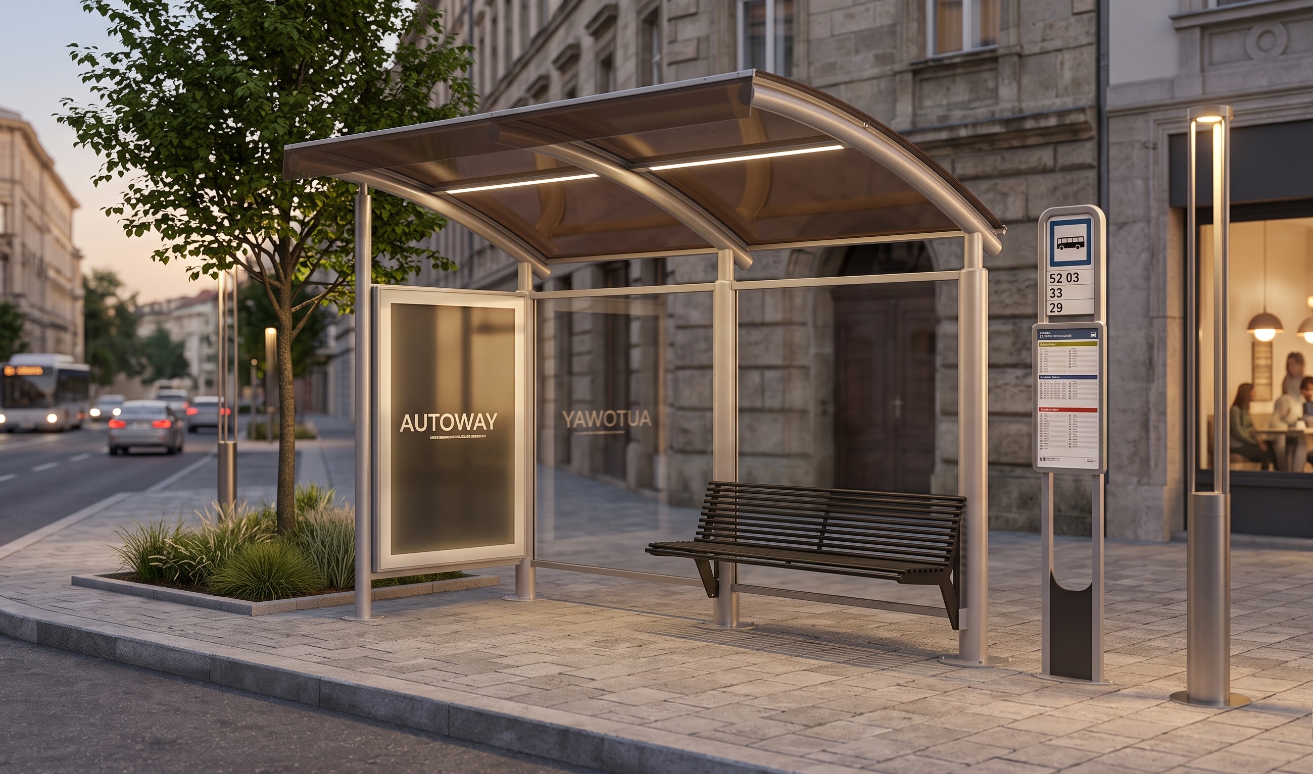 Come scegliere una pensilina per autobus adatta al contesto urbano