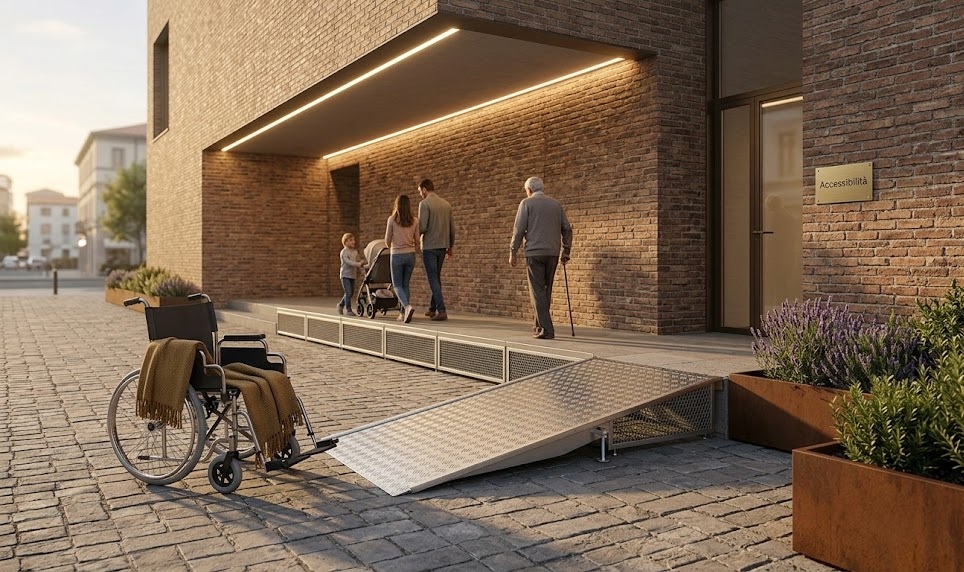 Rampe per disabili in condominio: obblighi, norme e soluzioni