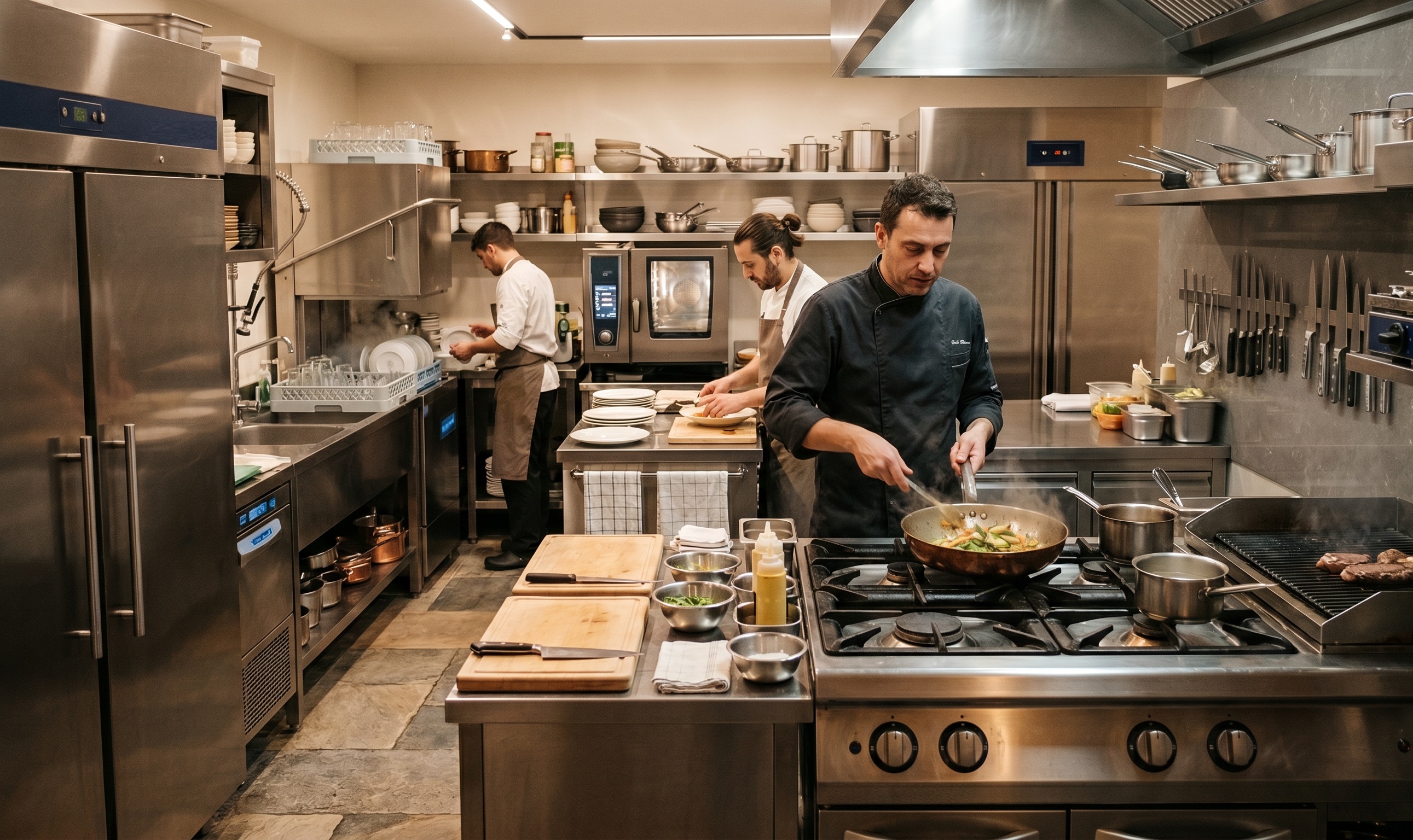 Cucina professionale per ristorante: quali attrezzature non possono mancare