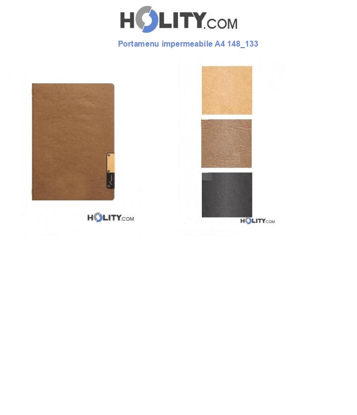 Portamenu impermeabile A4 148_133