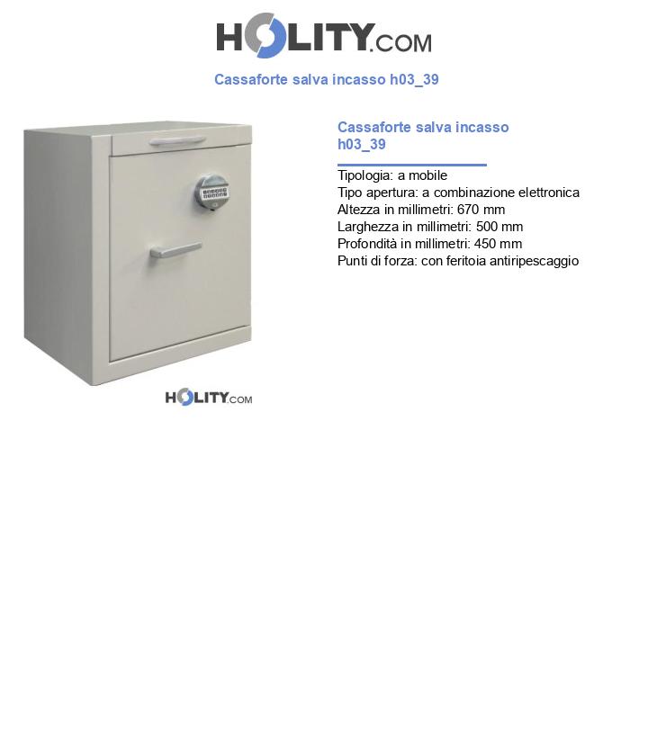Cassaforte salva incasso h03_39