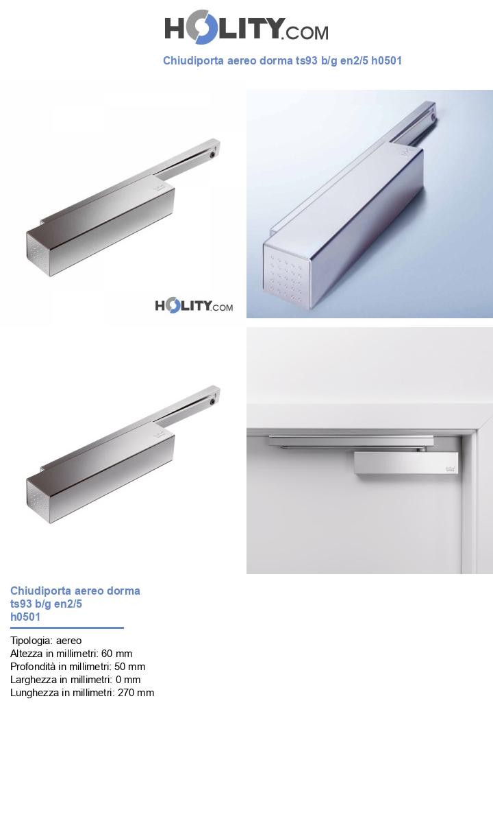 Chiudiporta aereo dorma ts93 b/g en2/5 h0501