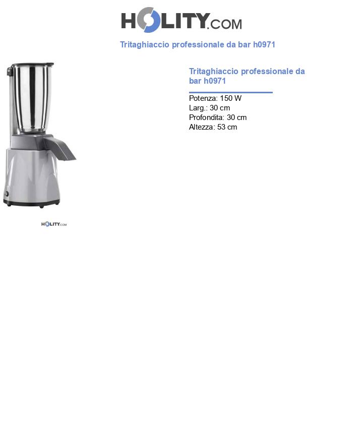 Tritaghiaccio professionale da bar Fimar h0971