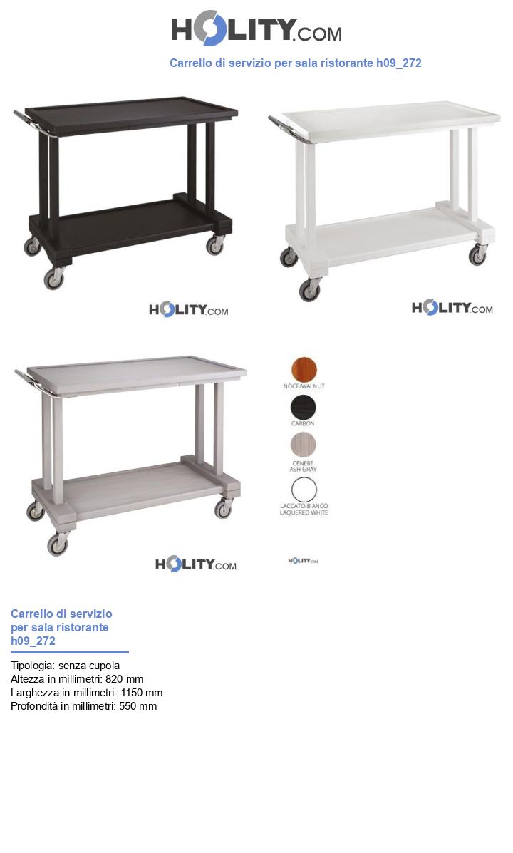 Carrello di servizio per sala ristorante h09_272
