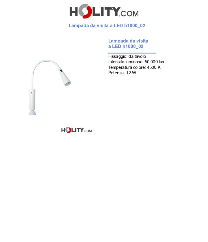 Lampada da visita a LED h1000_02