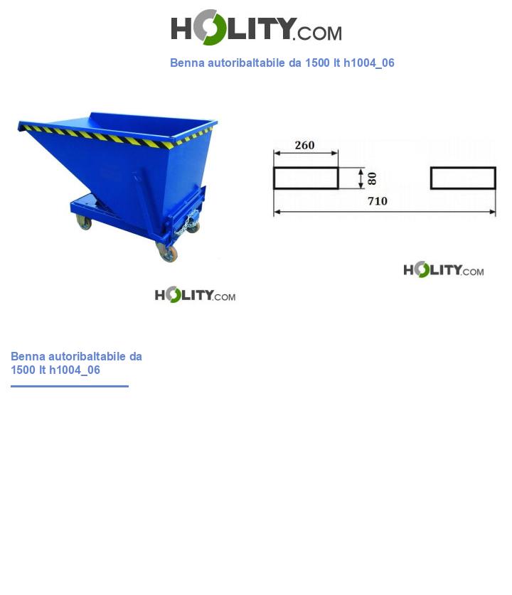 Benna autoribaltabile da 1500 lt h1004_06