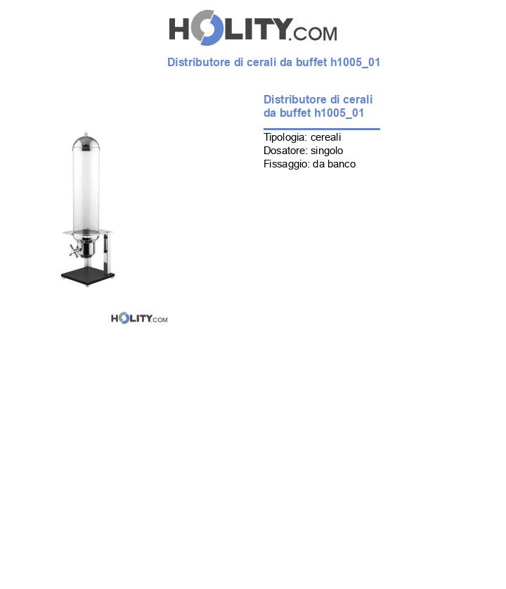 Distributore di cerali da buffet h1005_01