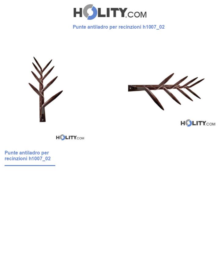 Punte antiladro per recinzioni h1007_02