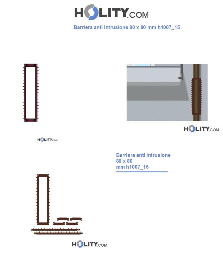 Barriera anti intrusione 80 x 80 mm h1007_15