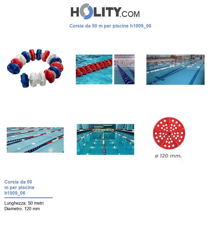 Corsia da 50 m per piscine h1009_06