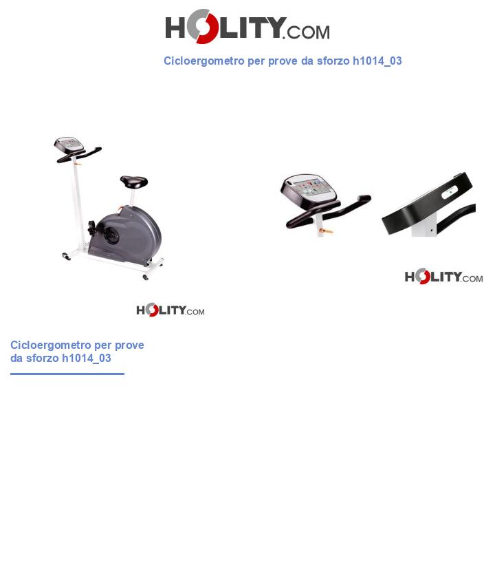 Cicloergometro per prove da sforzo h1014_03