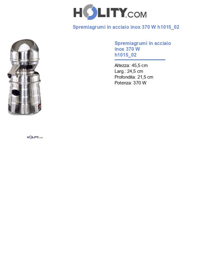 Spremiagrumi in acciaio inox 370 W h1015_02