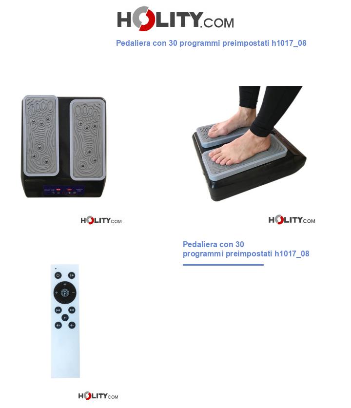 Pedaliera con 30 programmi preimpostati h1017_08