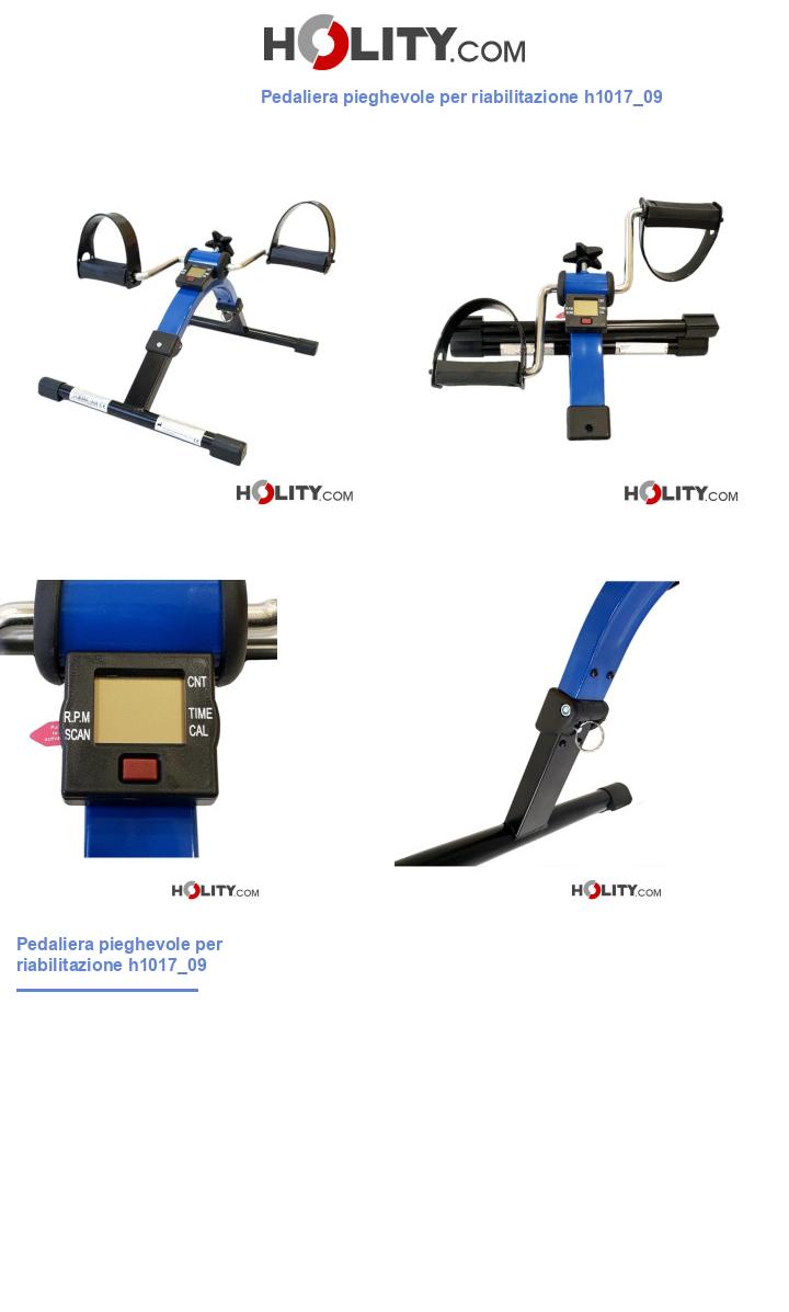 Pedaliera pieghevole per riabilitazione h1017_09