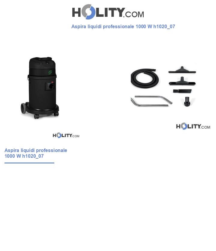 Aspira liquidi professionale 1000 W h1020_07