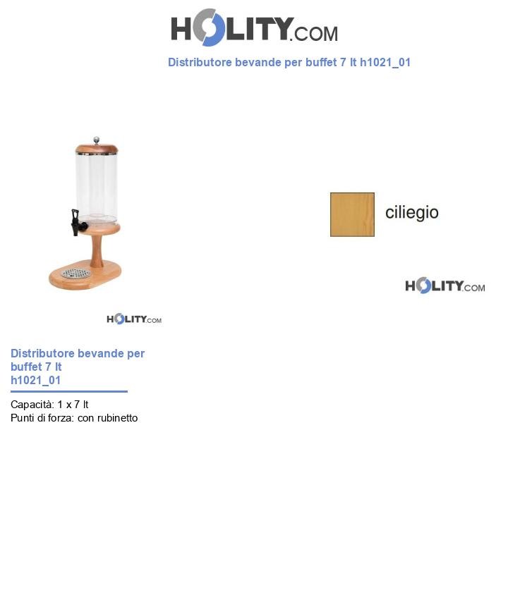 Distributore bevande per buffet 7 lt h1021_01