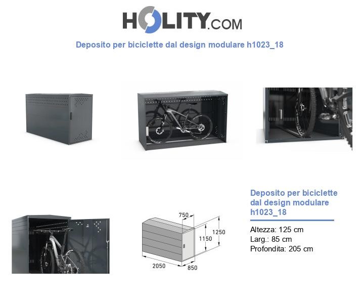Deposito per biciclette dal design modulare h1023_18