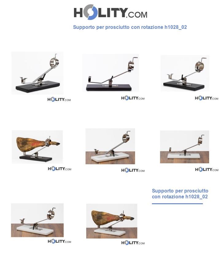 Supporto per prosciutto con rotazione h1028_02