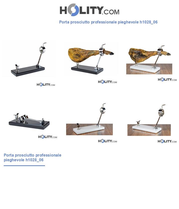 Porta prosciutto professionale pieghevole h1028_06
