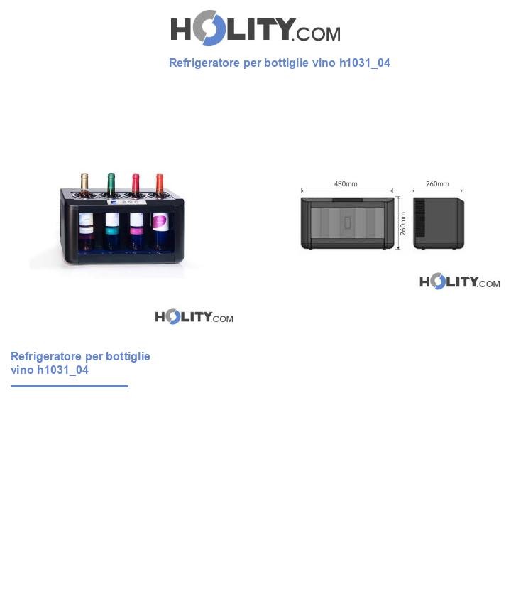 Refrigeratore per bottiglie vino h1031_04