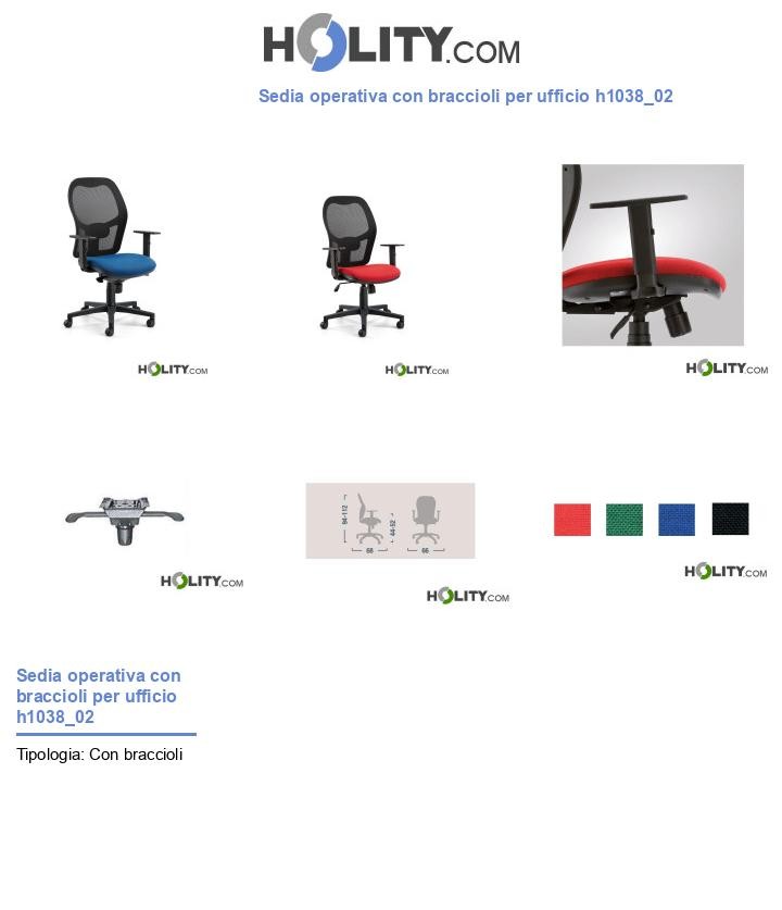 Sedia operativa con braccioli per ufficio h1038_02