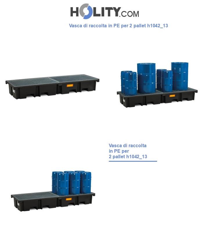 Vasca di raccolta in PE per 2 pallet h1042_13