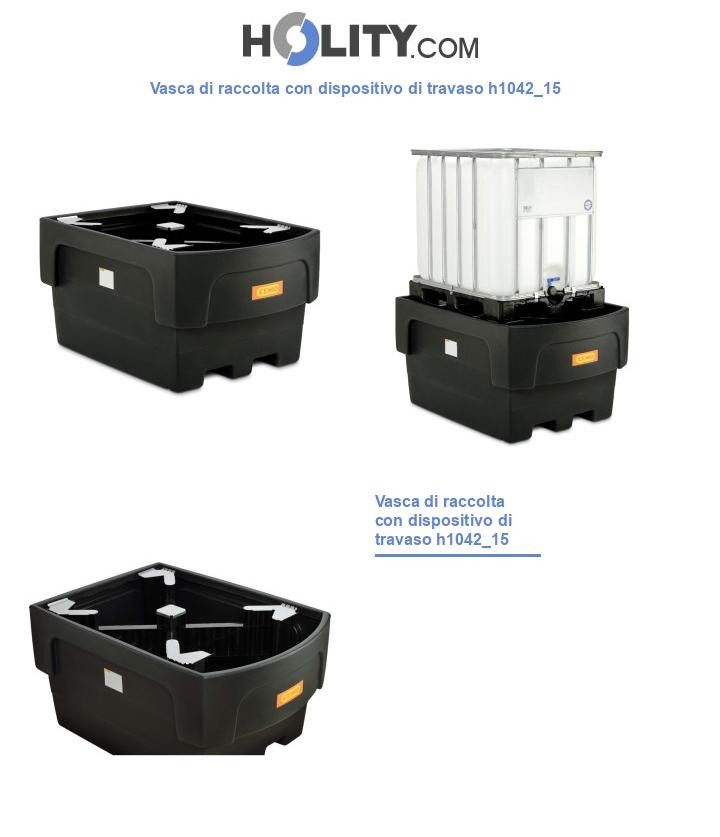 Vasca di raccolta con dispositivo di travaso h1042_15