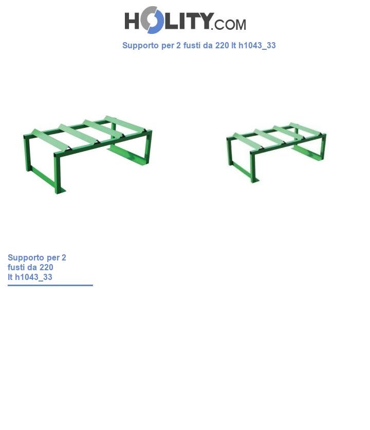 Supporto per 2 fusti da 220 lt h1043_33