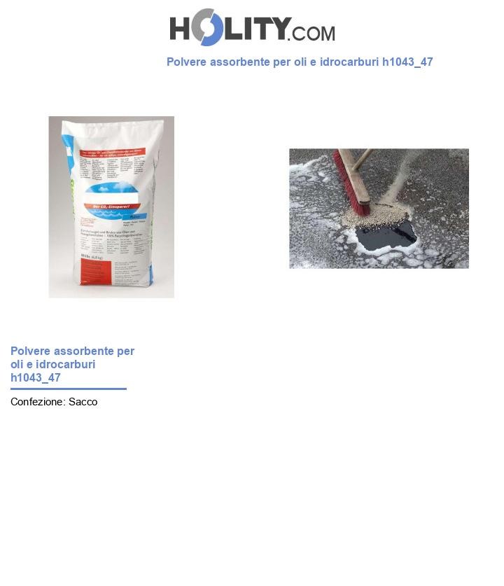 Polvere assorbente per oli e idrocarburi h1043_47