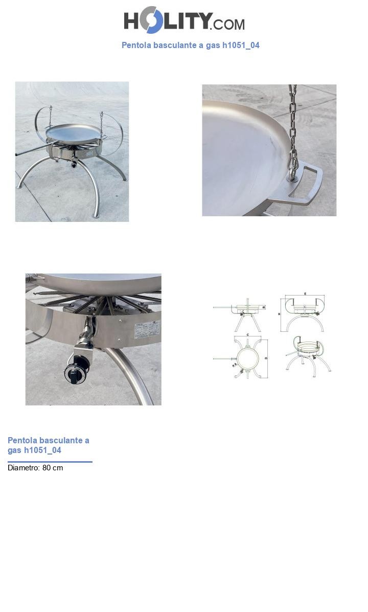 Pentola basculante a gas h1051_04